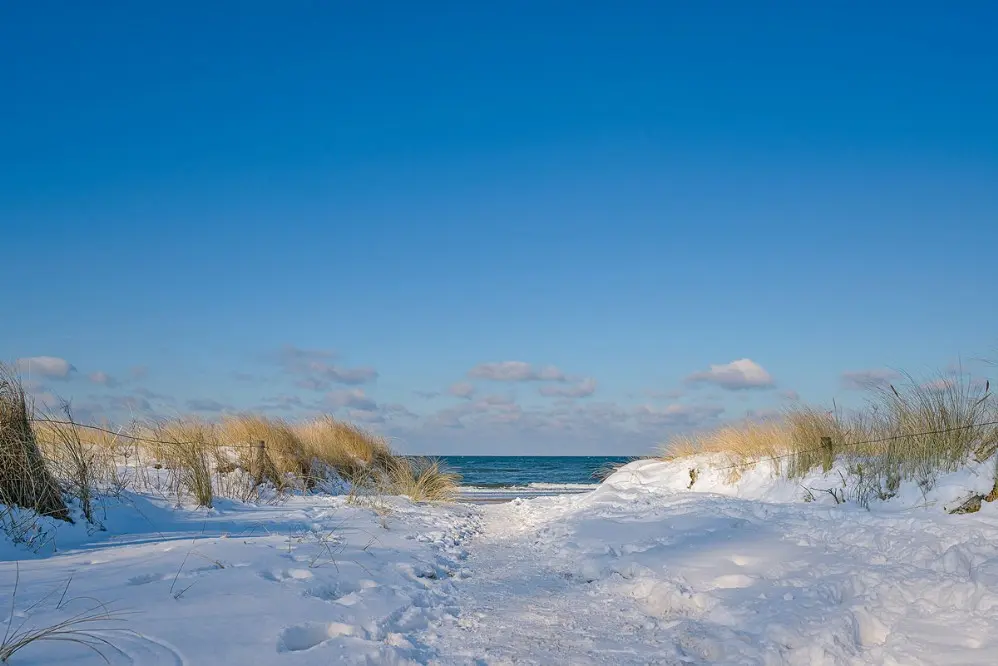 Winter an der Ostsee