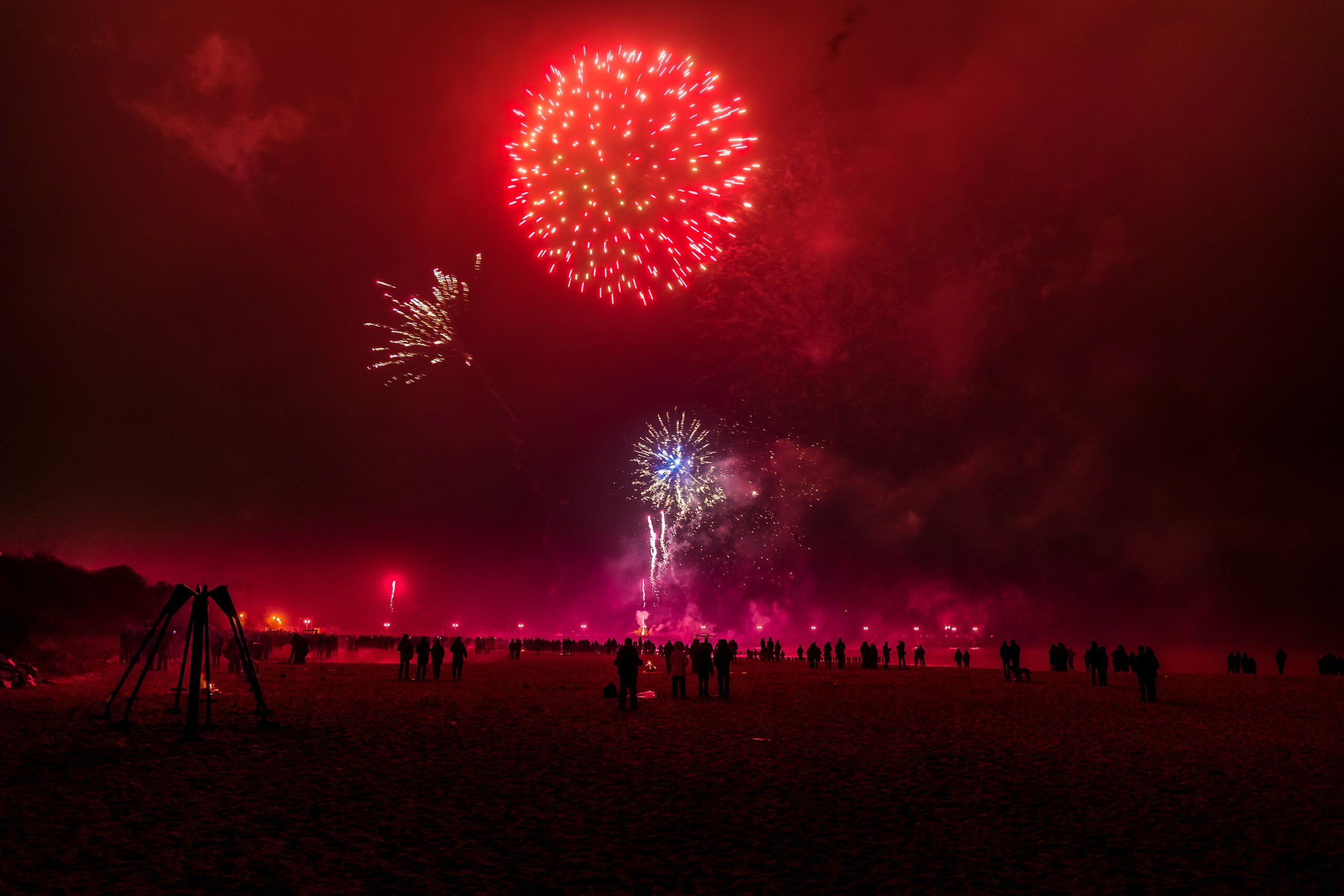 Silvester Feuerwerk am 01.01.2019 00.10 Uhr in Kühlungsborn - News und